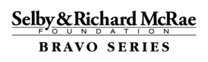 logo in black and white lettering for the Selby and Richard McRae foundation.