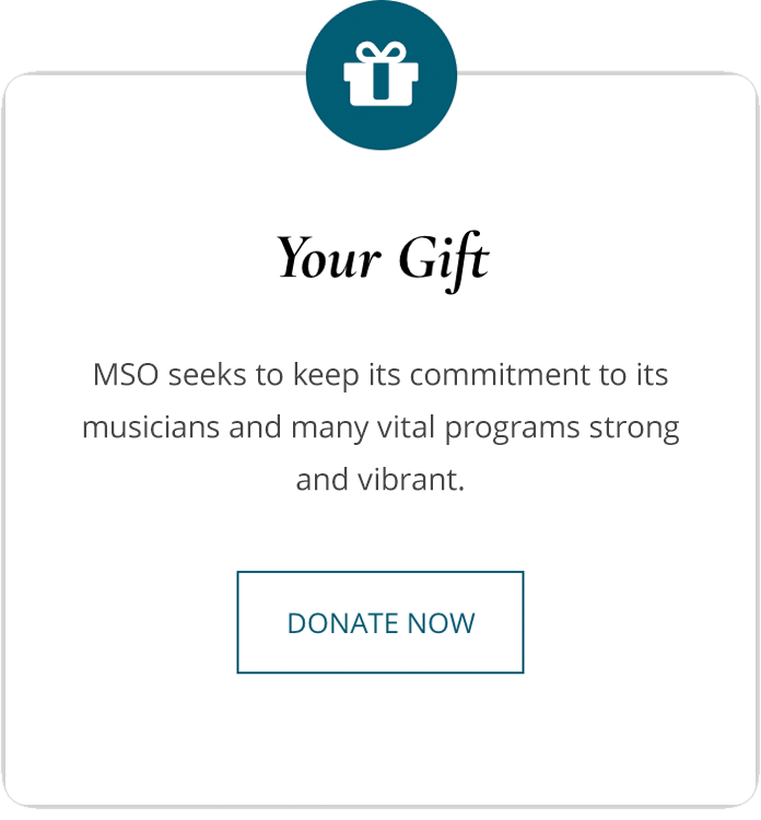 Your Gift to MSO brings music to 75,000 Mississippians.