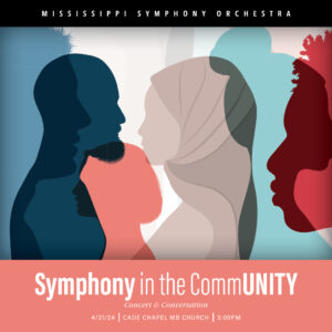 MSO’s April 21st informal matinee —Symphony in the CommUNITY— features a free concert and conversation.