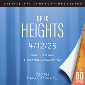 MSO’s April 12 concert EPIC HEIGHTS features piano passion with guest Scott Cuellar plus revered masterworks 