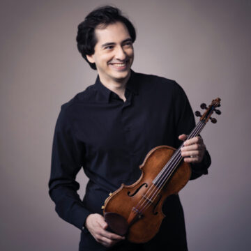 Guest violinist Basil Alter